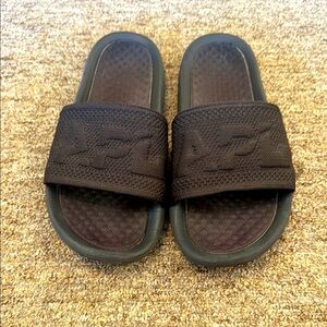 Black Slide Sandals APL - Size 8
